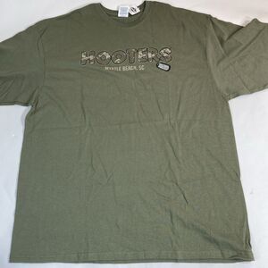 NEW Hooters Myrtle Beach Strong SC Shirt Mens 2XL Green